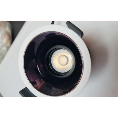 Downlight LED Rond Loop Coupe Ø 95mm, éclairage led plafond ,