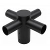 Adaptateur Candélabre , lampadaire led d'éclairage public , bras sur colonne , Support mât ,